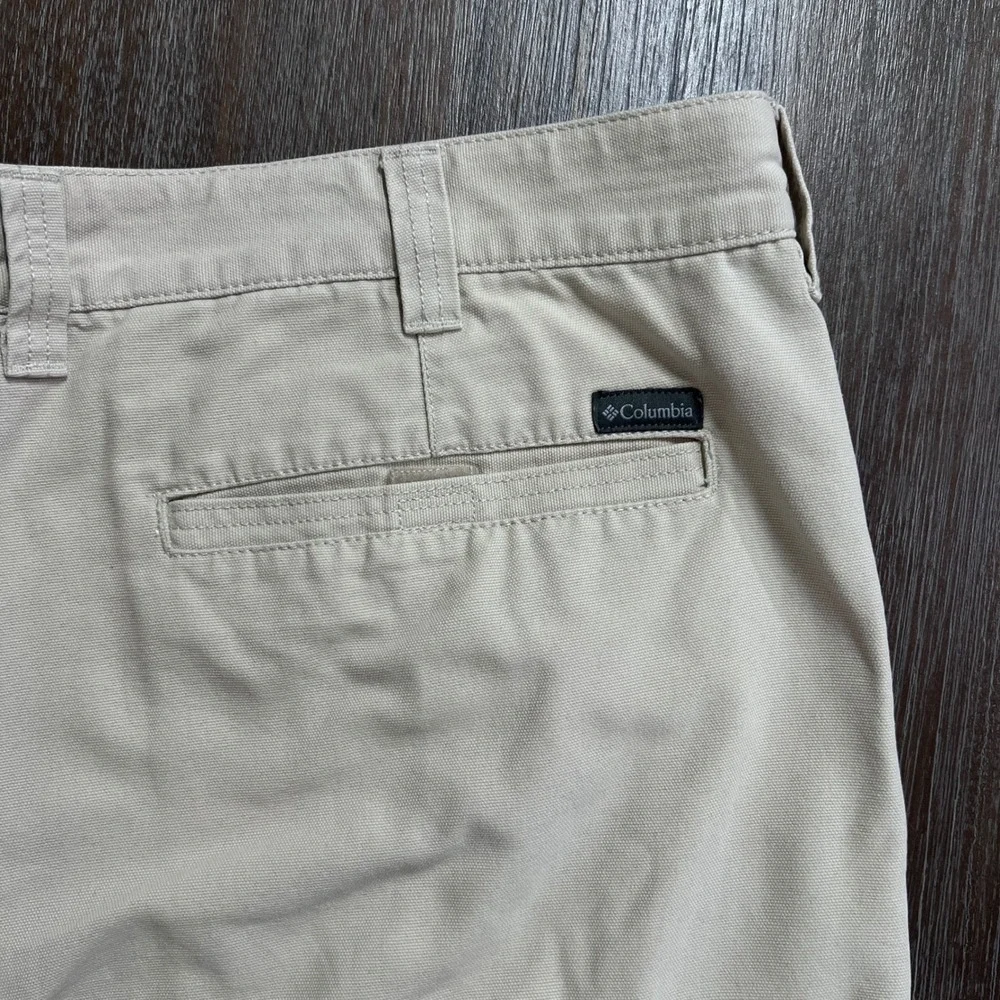 Columbia Mens Regular Fit Beige Casual‎ Outdoor Hiking Pants Size 40x30